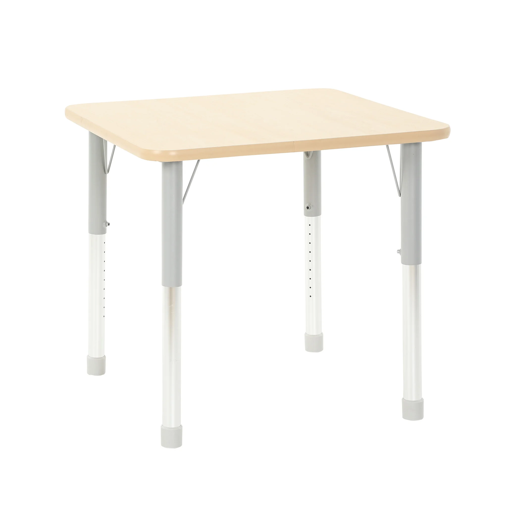 Schreibtisch, Klapptisch?, Beine verstellbar, Holzplatte, Metallbeine