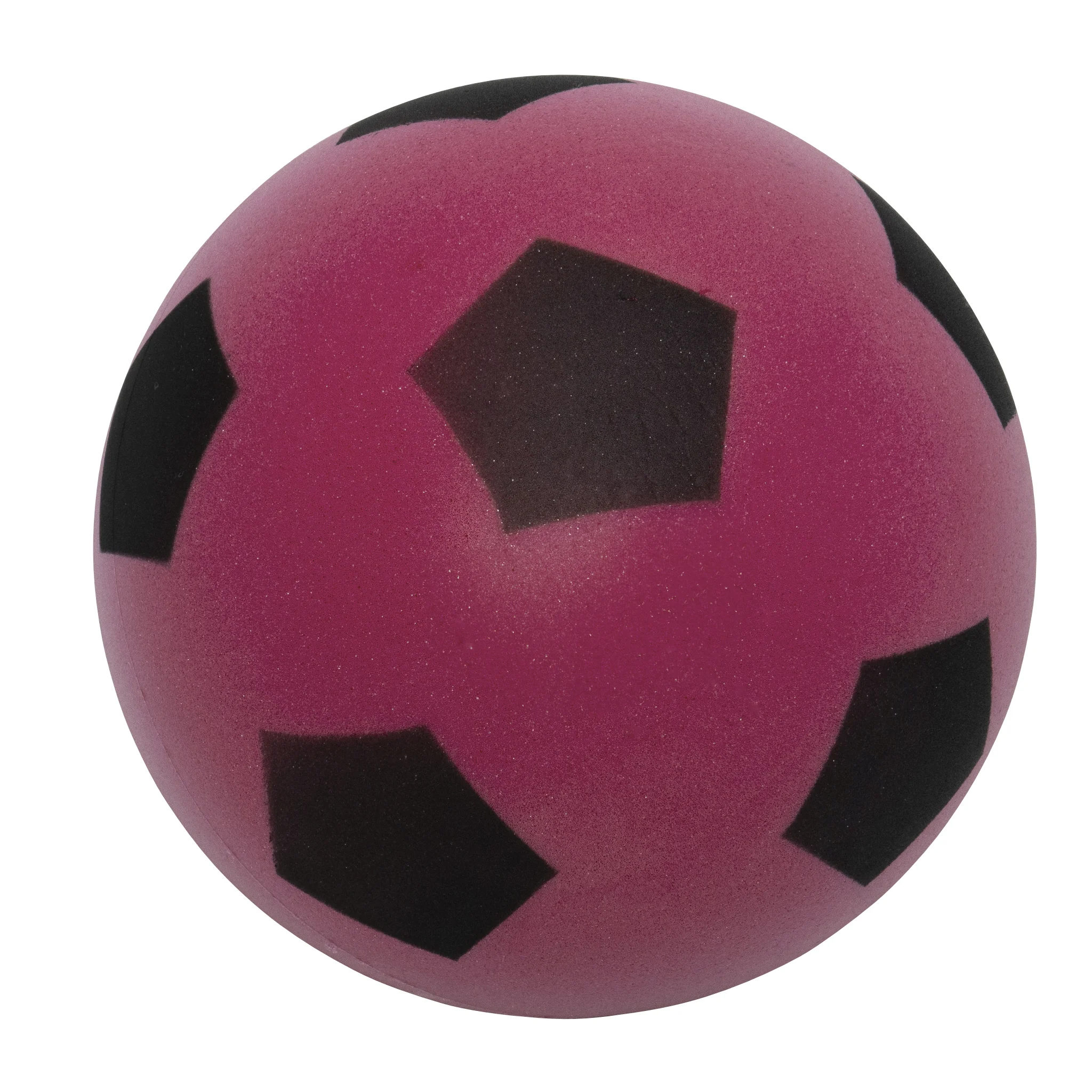 Farbball, Gummiball, Bewegungsspielzeug, Magenta, Schwarz