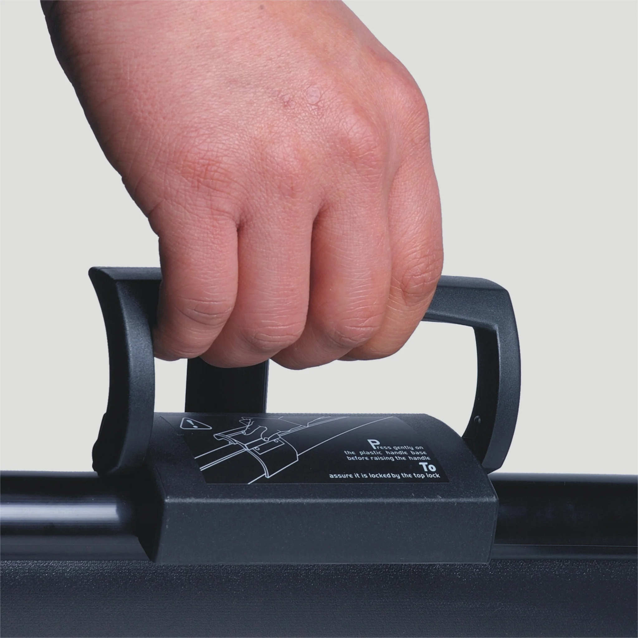 tragegriff, sonnenschutz, grip, verriegelung, koffer