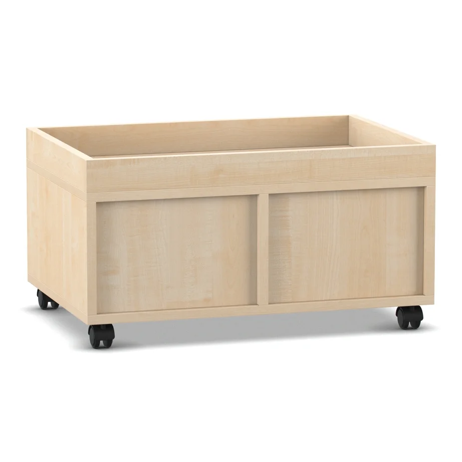 Kallax-ähnlich, Holzkiste, Rollcontainer, Schubladenauszug, Räderwagen
