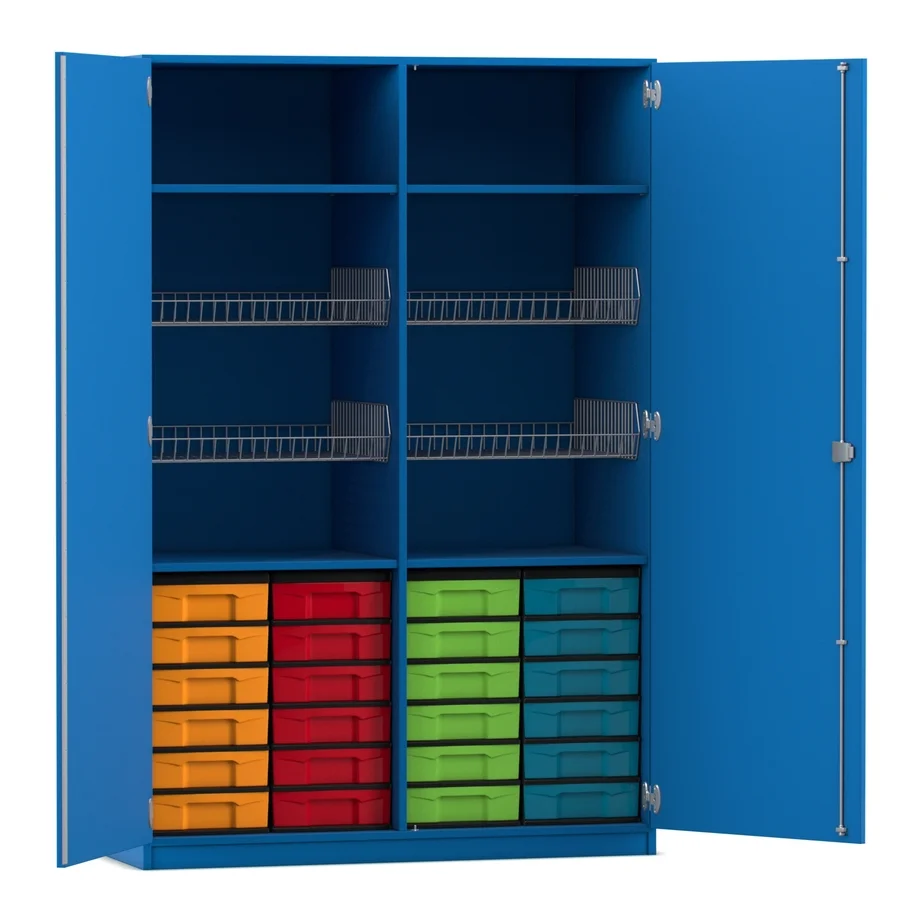 Schrank, Aufbewahrung, Kunststoffschubkastensystem, Büroschrank, Aufbewahrungsboxen