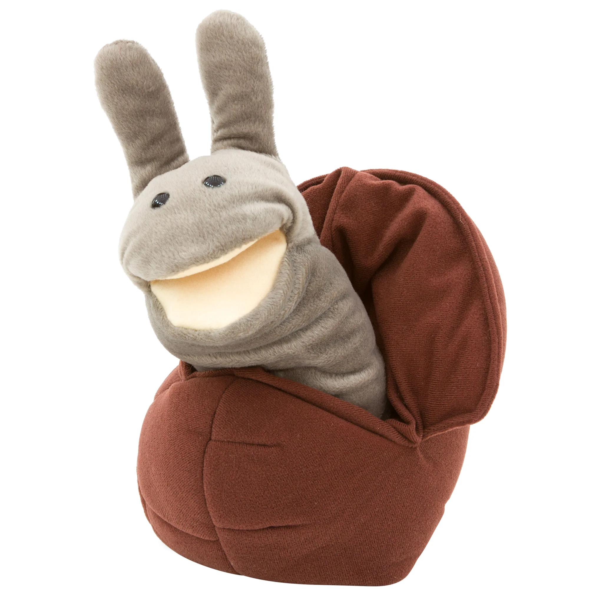 Handpuppe Schnecke