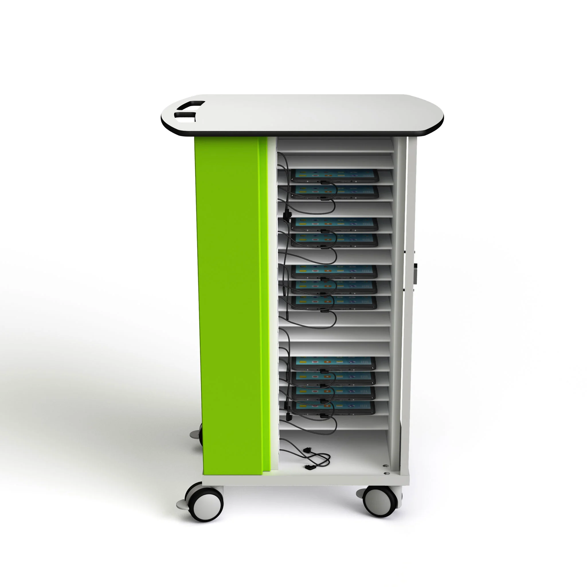 Medizintechnik, Wartungswagen, Rolling cart, Ladevorrichtung, Kompaktes System