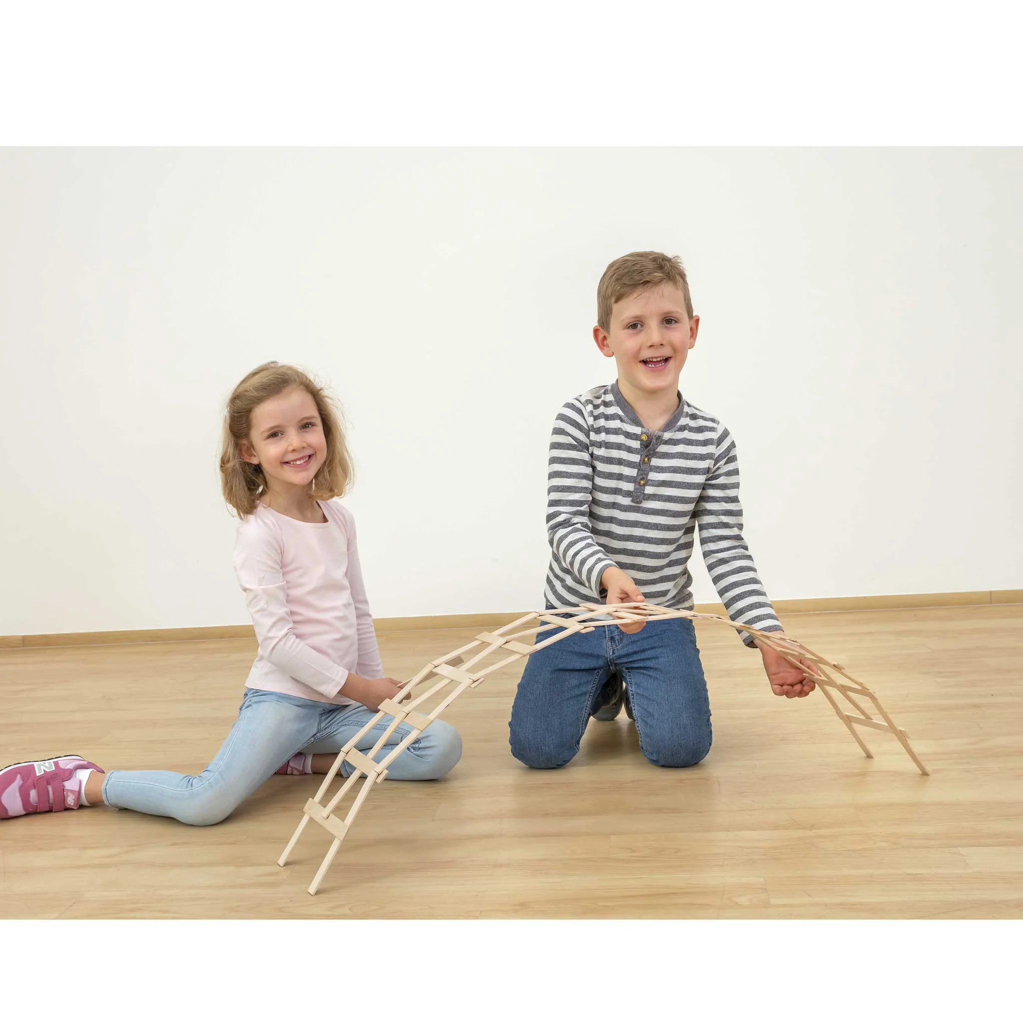 Kinder, Konstruktionsspiel, Holzmodell, Brücke, Spielzeug-Set