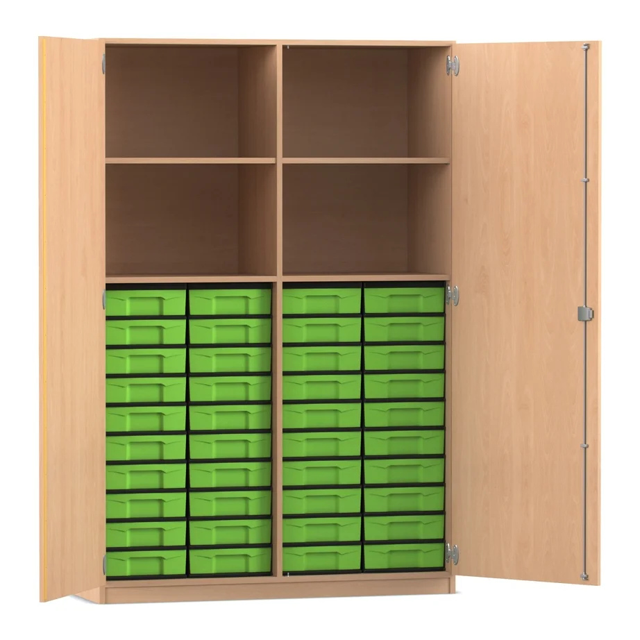Kabinett, Schrank, Aufbewahrung, Schubladen, Grüne Boxen