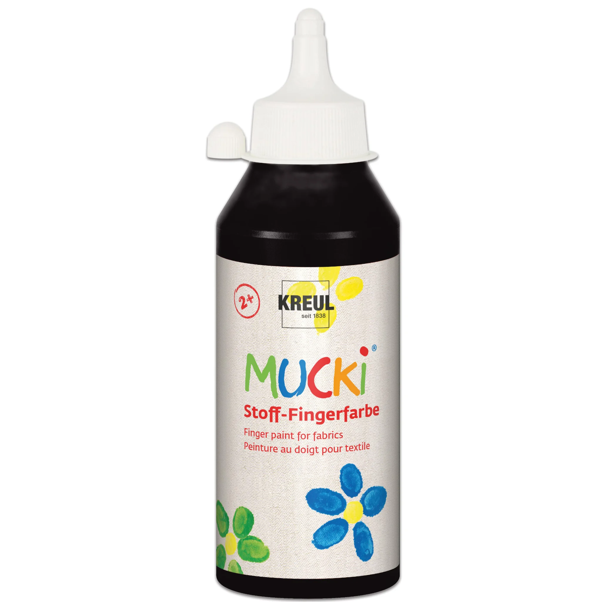 Stoff-Fingerfarbe, Fingerfarbe, Textilfarbe, Kreul, Mucki