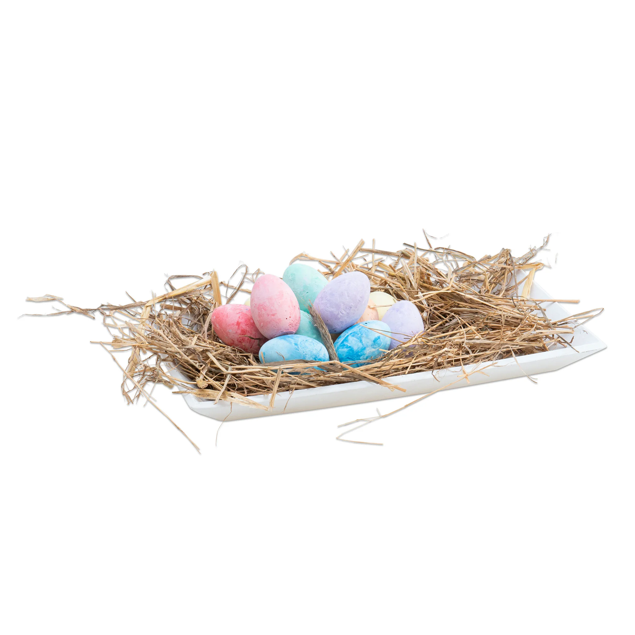 Ostereier, Pastellfarben, Nest, Dekoration, Kinderfest