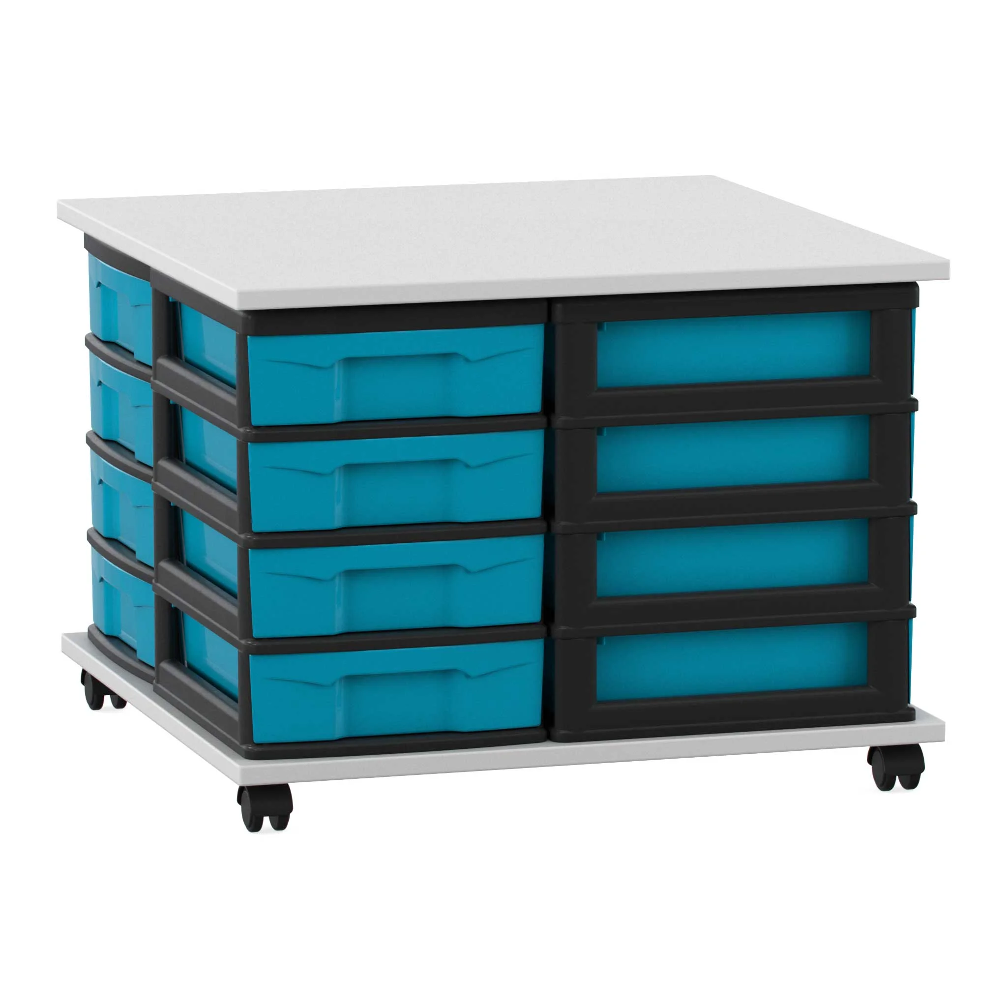 Werkzeugschrank, Aufbewahrungskart, Rollwagen, Kunststoffbehälter, rollbarer Schrank