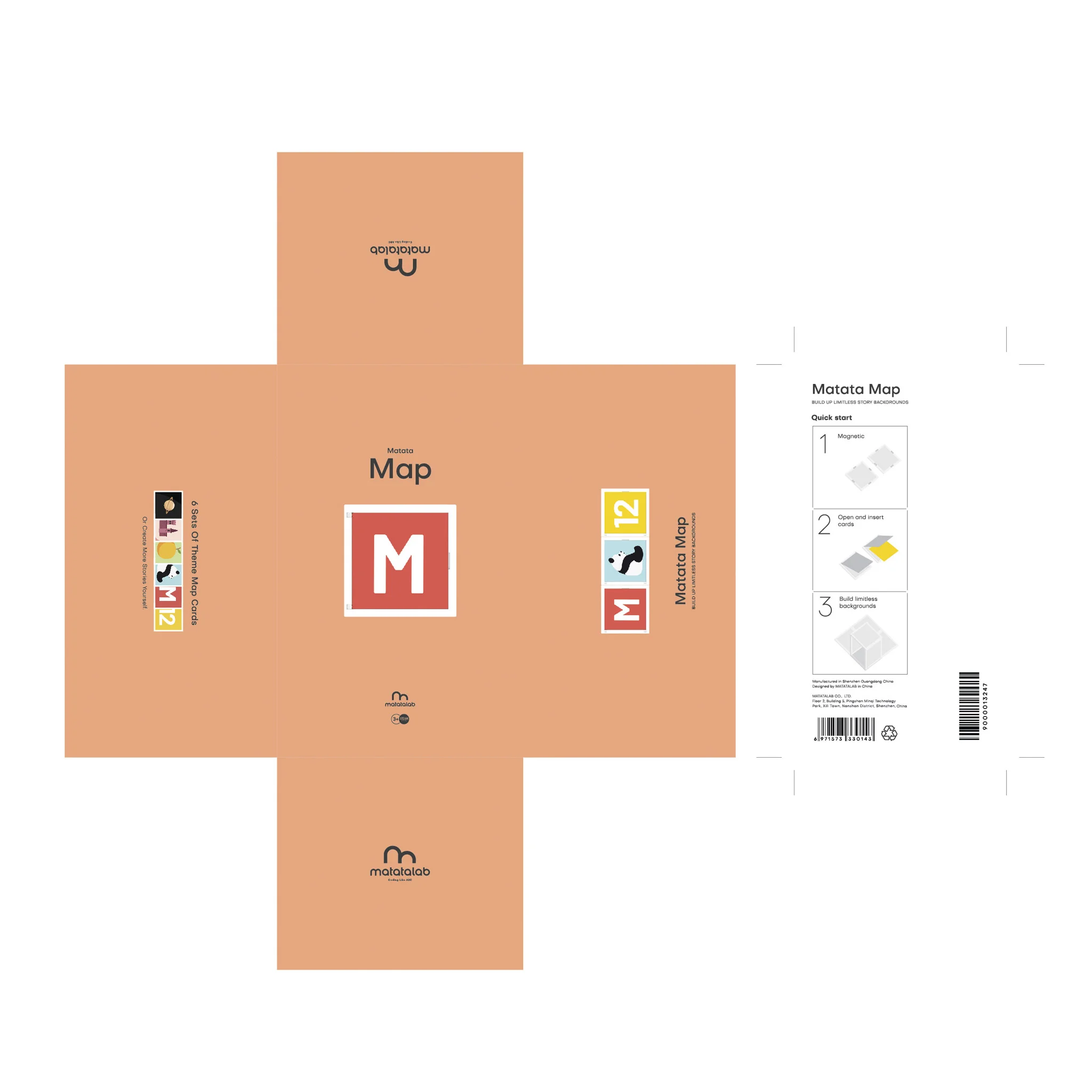 Map, Geschenkschachtel, Matatab, M, Pappe