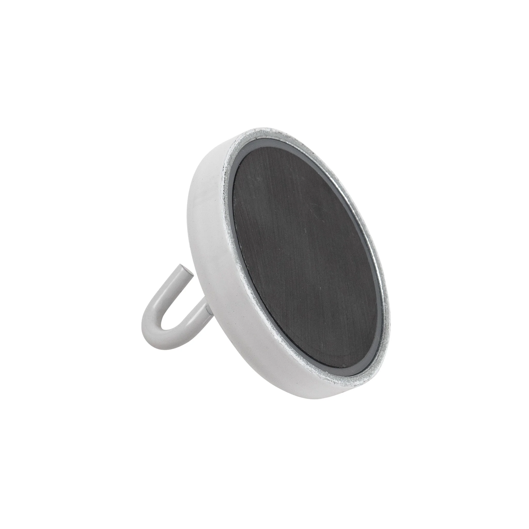 magnetischer haken, wandhaken, ovaler magnet, silberner haken, magnet ohne kleber