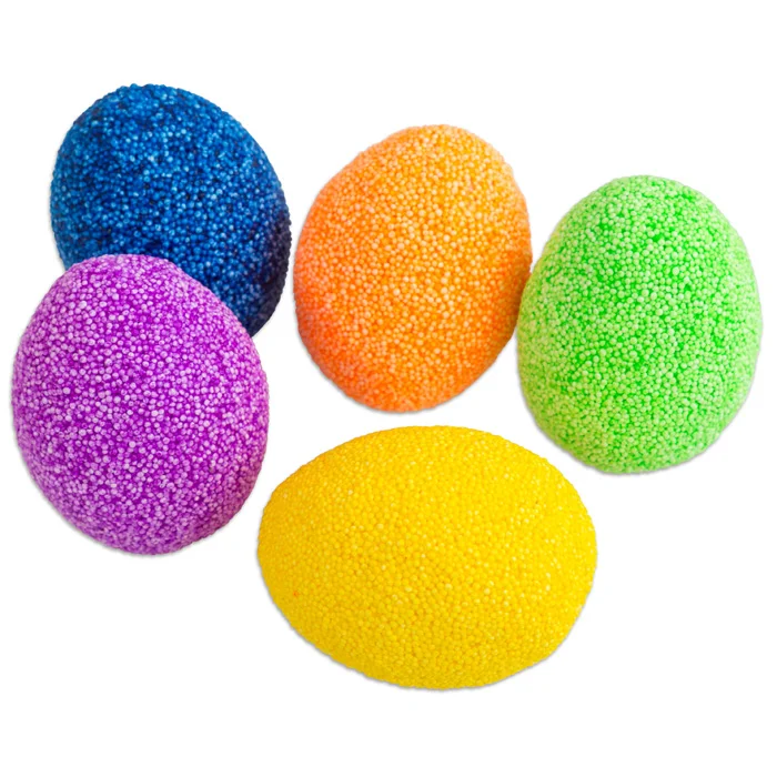 Regenbogenfarben, Farbige Süßigkeiten, Pailletten-Textur, Ossetede Kugeln, Ballonsform