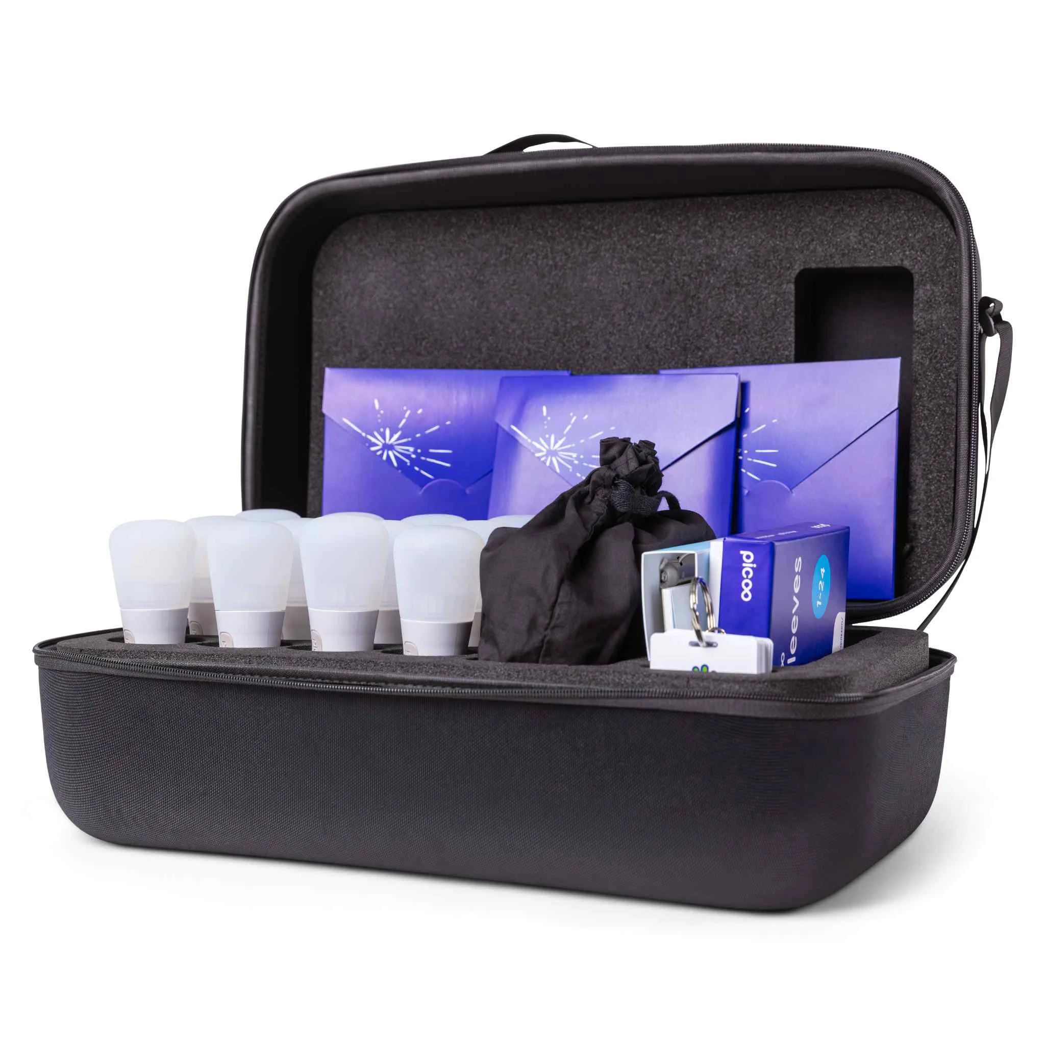 Kits, Lichter, LED-Lampe, Transportcase, Set
