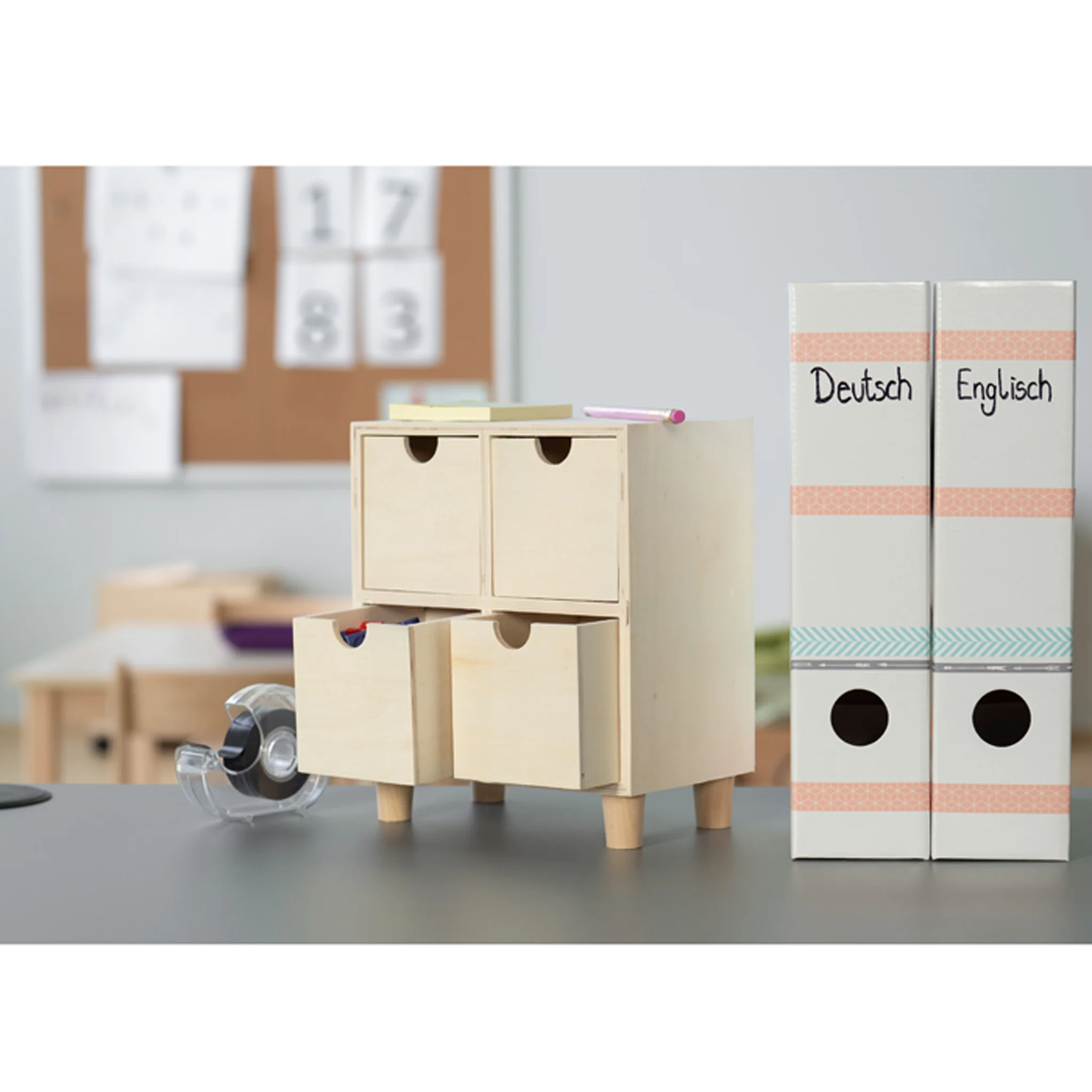Schubladenbox, Holzmöbel, Aufbewahrung, Korpus, Schreibtischzubehör
