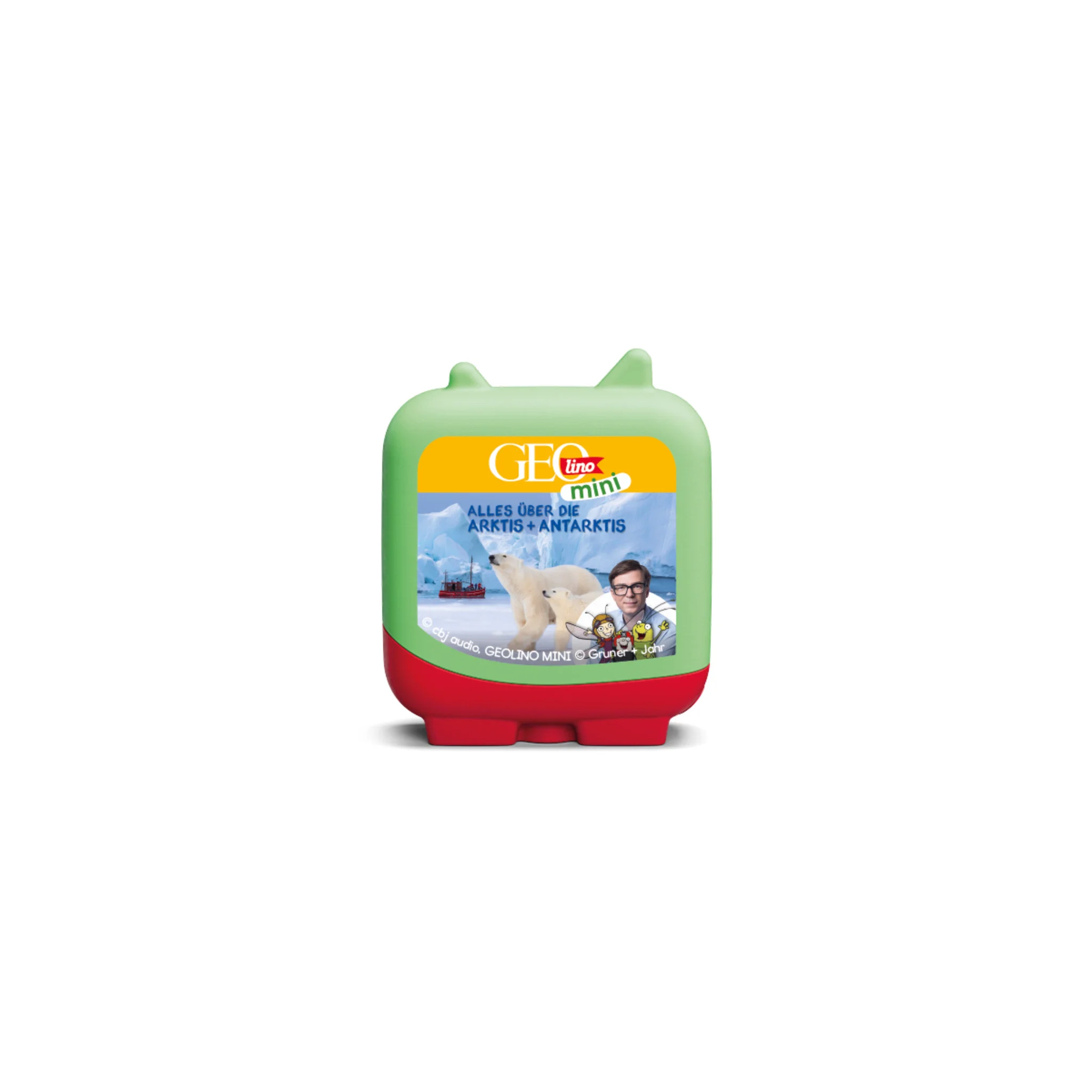 Kinderfigur, Geolino Mini, Mini-Transport, Polarwelt, Arktis-Illustration
