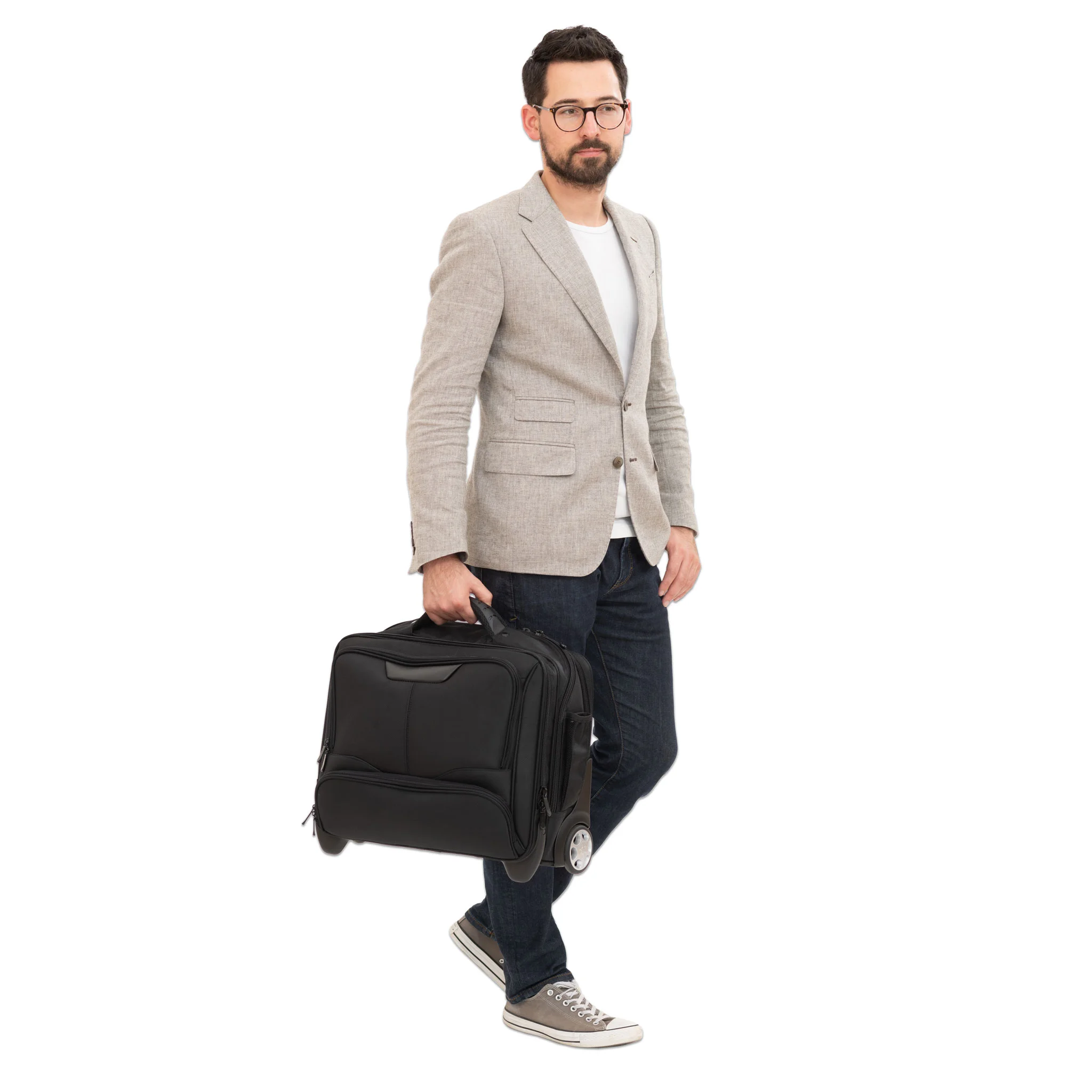 Anzugjacke, Blazer, Laptoptasche, Transporttasche, Casual‑Style