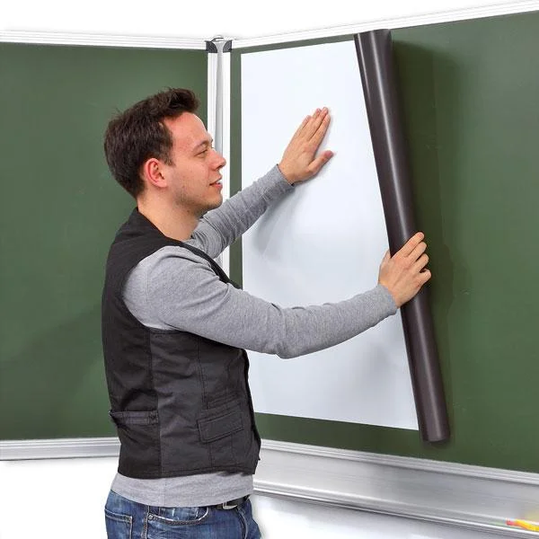 roll-out chart, whiteboard, board covering, chalkboard, teacher setup