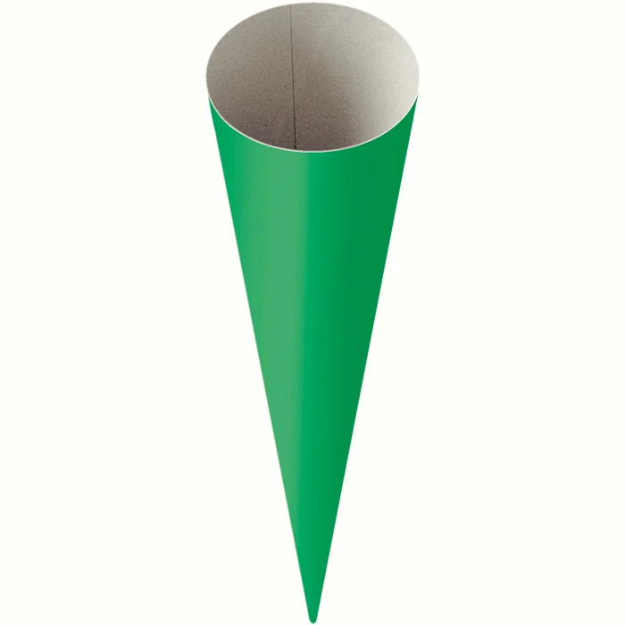 Kegel, Grün, Pappe, conisch, Party