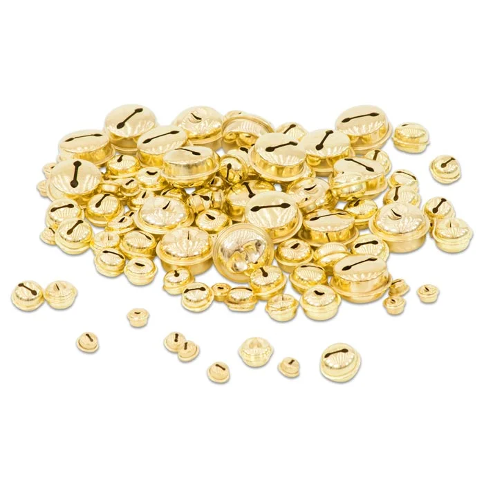 Goldene Knöpfe, Goldene Münzen, Metallknöpfe, Glanzende Goldtöne, Nähzubehör