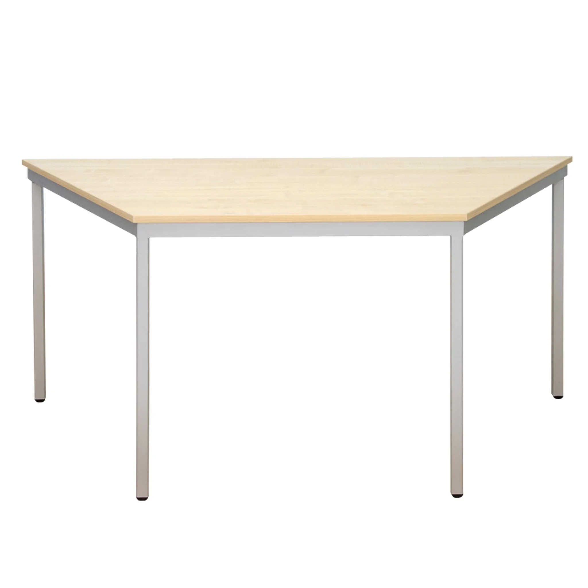 Esstisch, Holztisch, Metallbeine, Nebeneinander rechteckig, Hellholz