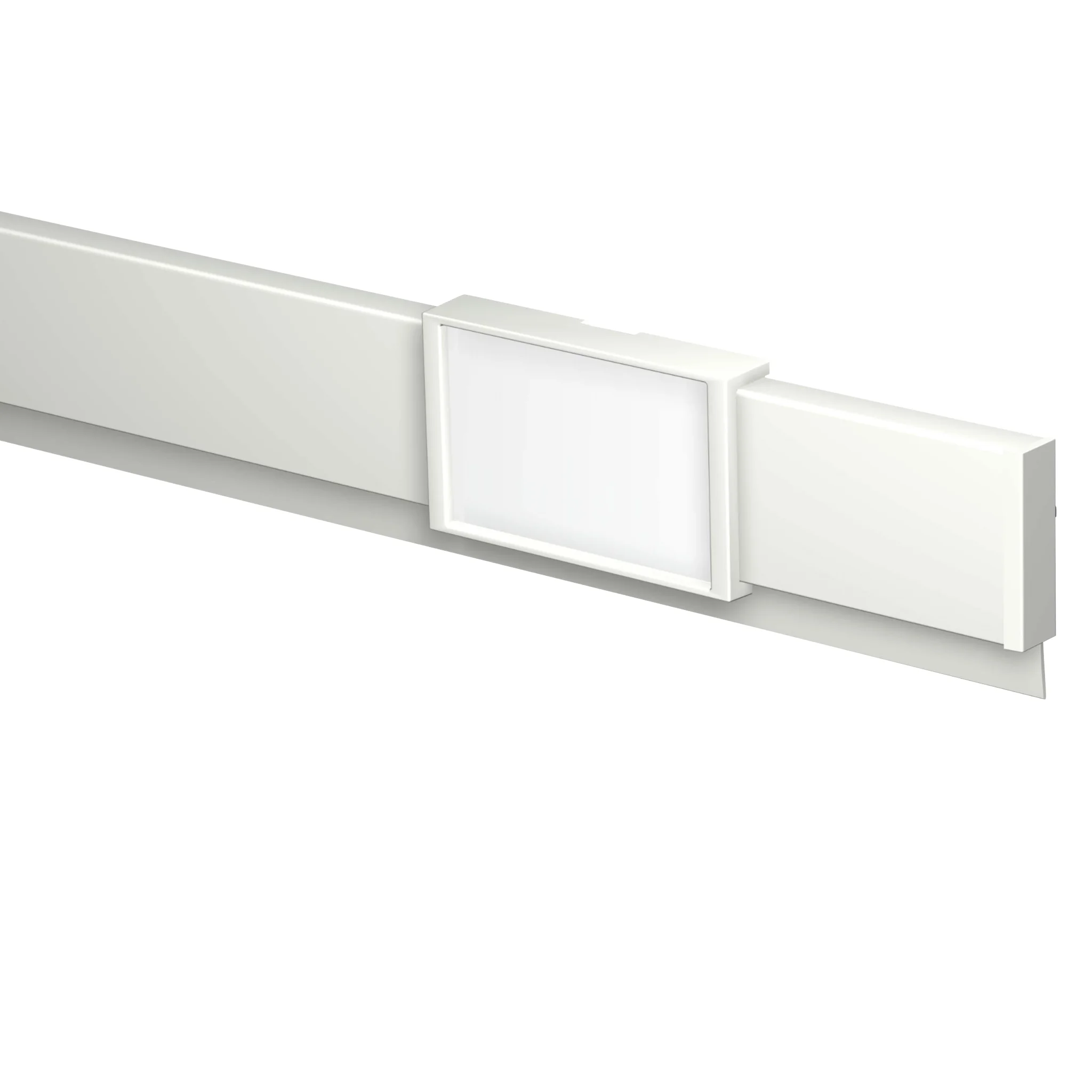 LED, Lichtleiste, Wandmontage, Panel, Weiß