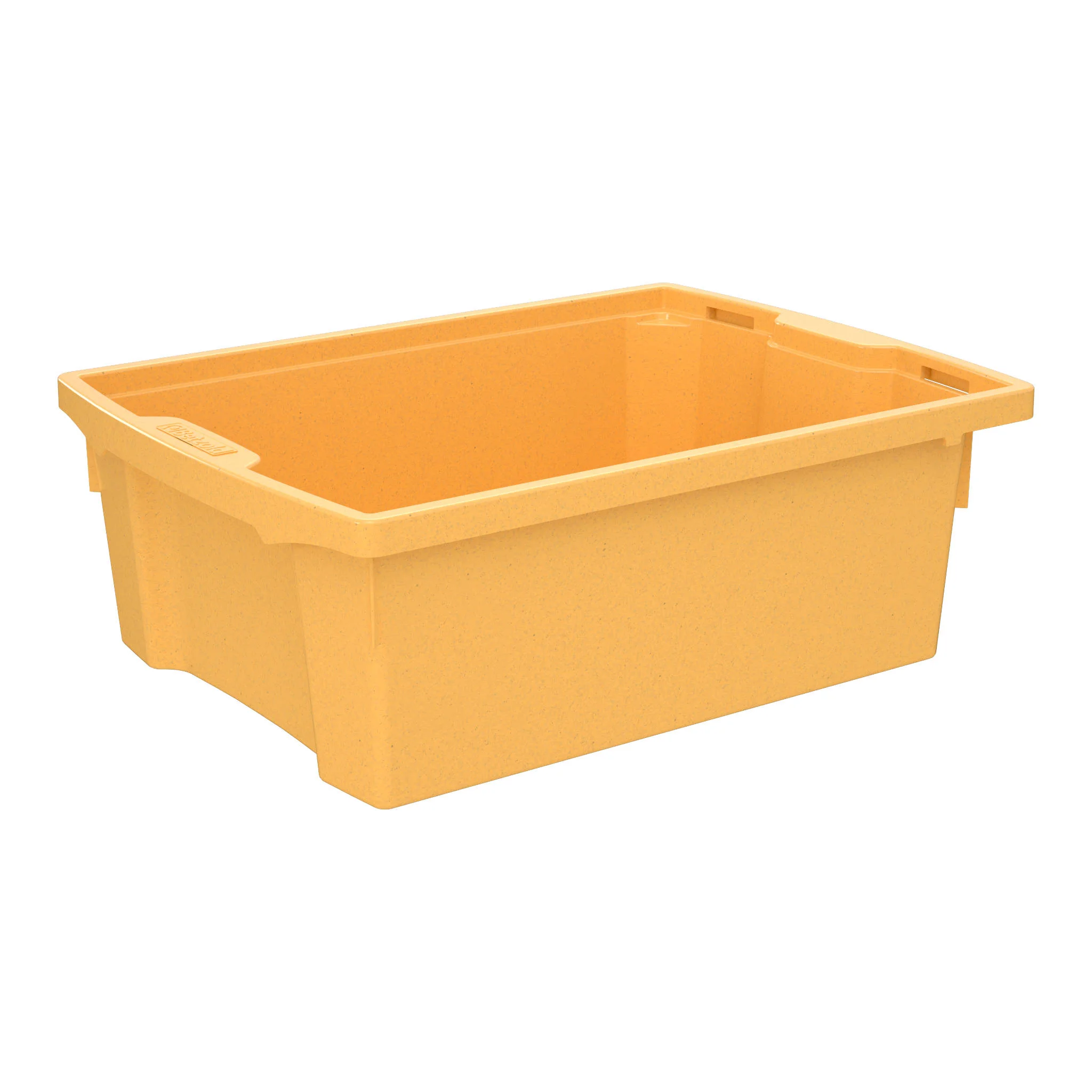 Kiste, Kunststoffbox, Aufbewahrungsbox, orange, Behälter