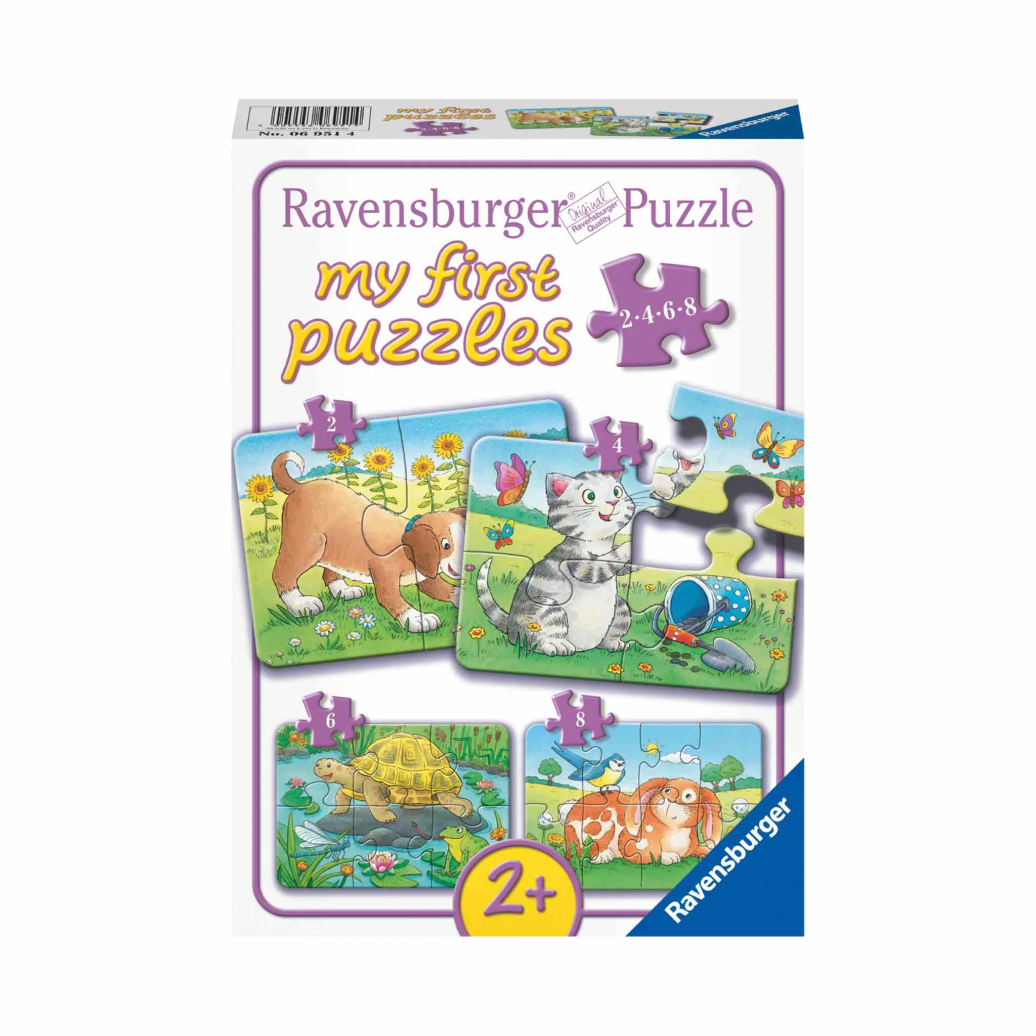 puzzle, kinderspiel, katze, hund, schildkröte