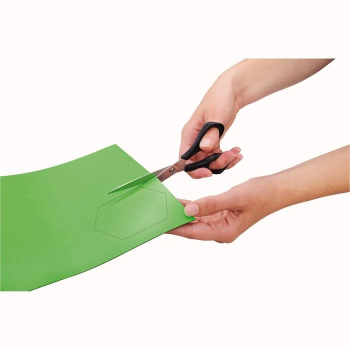 Schere, Schneiden, Papier, Grün, Basteln