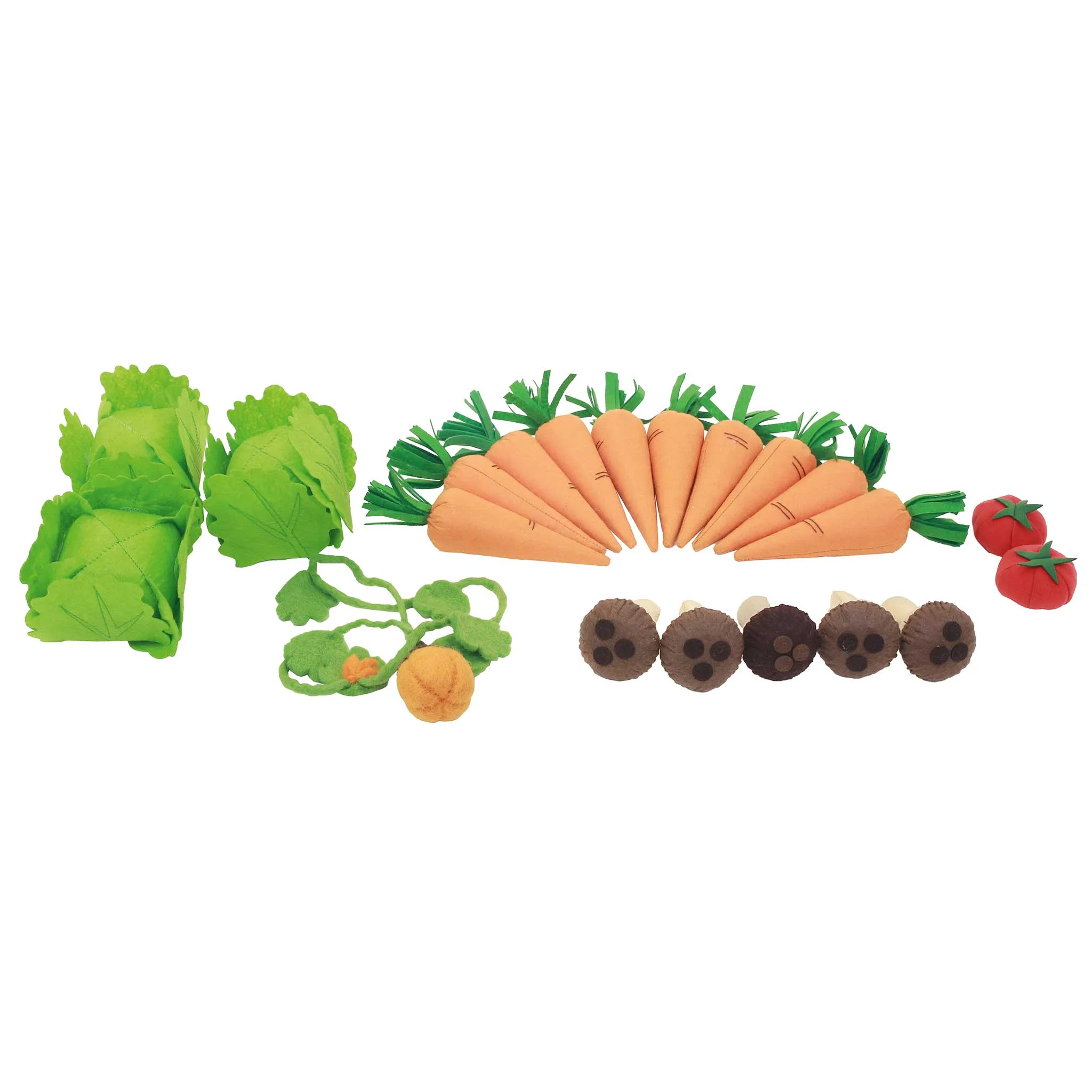 Gemüse-Model, Kartoffel-Nachbildung, Karotte, Tomate, Rosenkohl