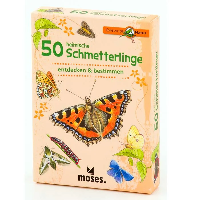 50 heimische Schmetterlinge
