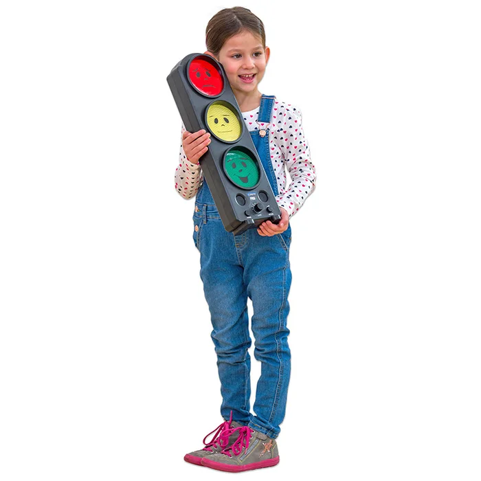 Kinderhaushaltsspiel, Verkehrssignal, spielerisches Lernspiel, Glatte Sohlen, Overalls