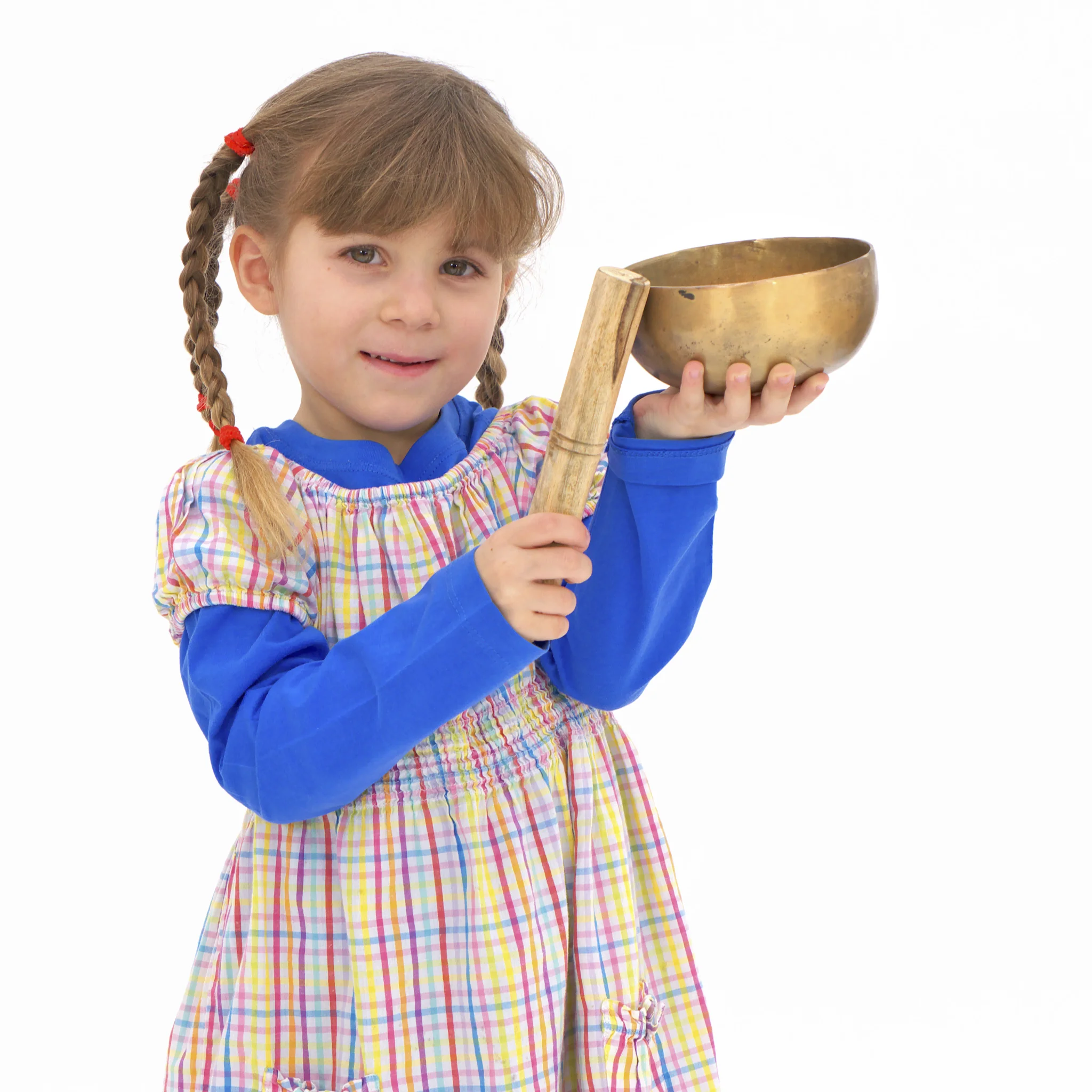Kinder, Klangschale, Kleidung, Bunte Kleidung, Spielzeug-Schale
