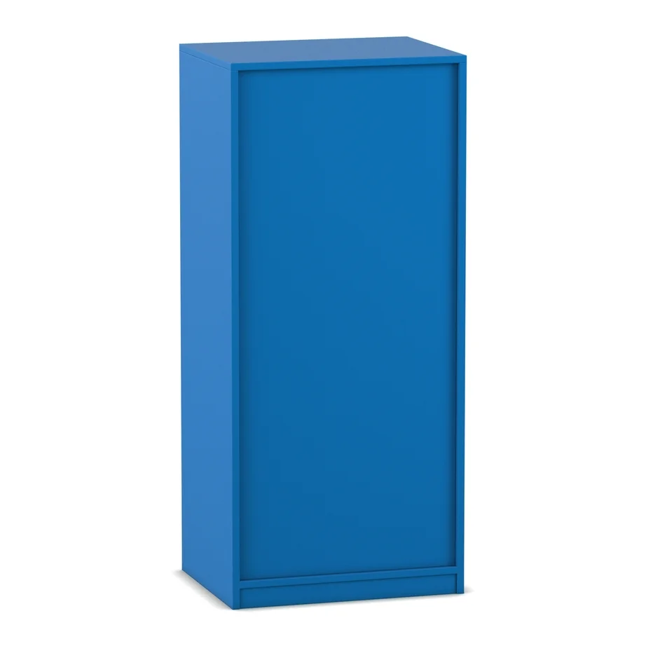 Schrank, Blaue Schrank, Garderobe, Standschrank, Aufbewahrung