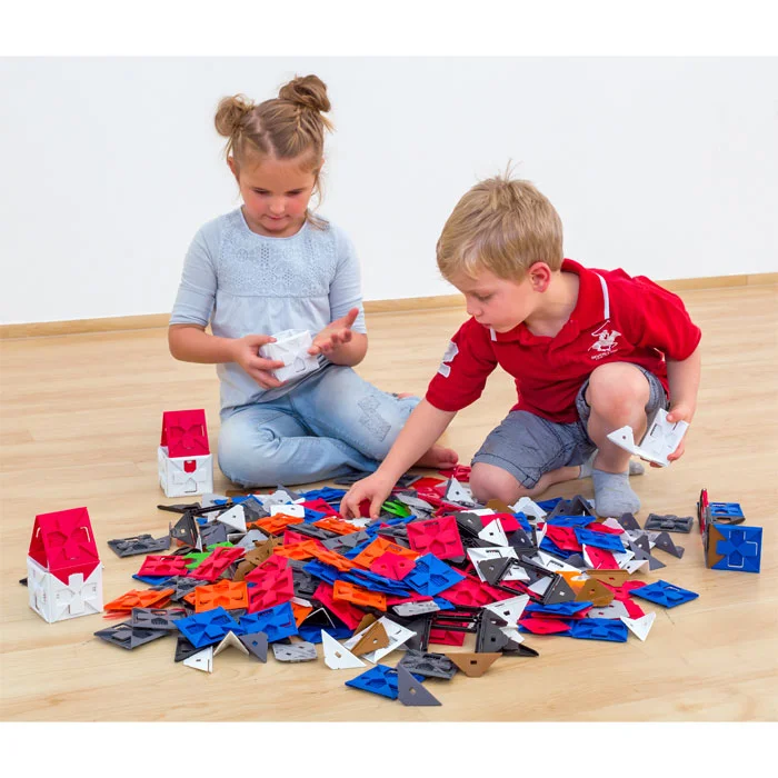 puzzle pieces, construction set, colorful tiles, kids toys, plastic pieces