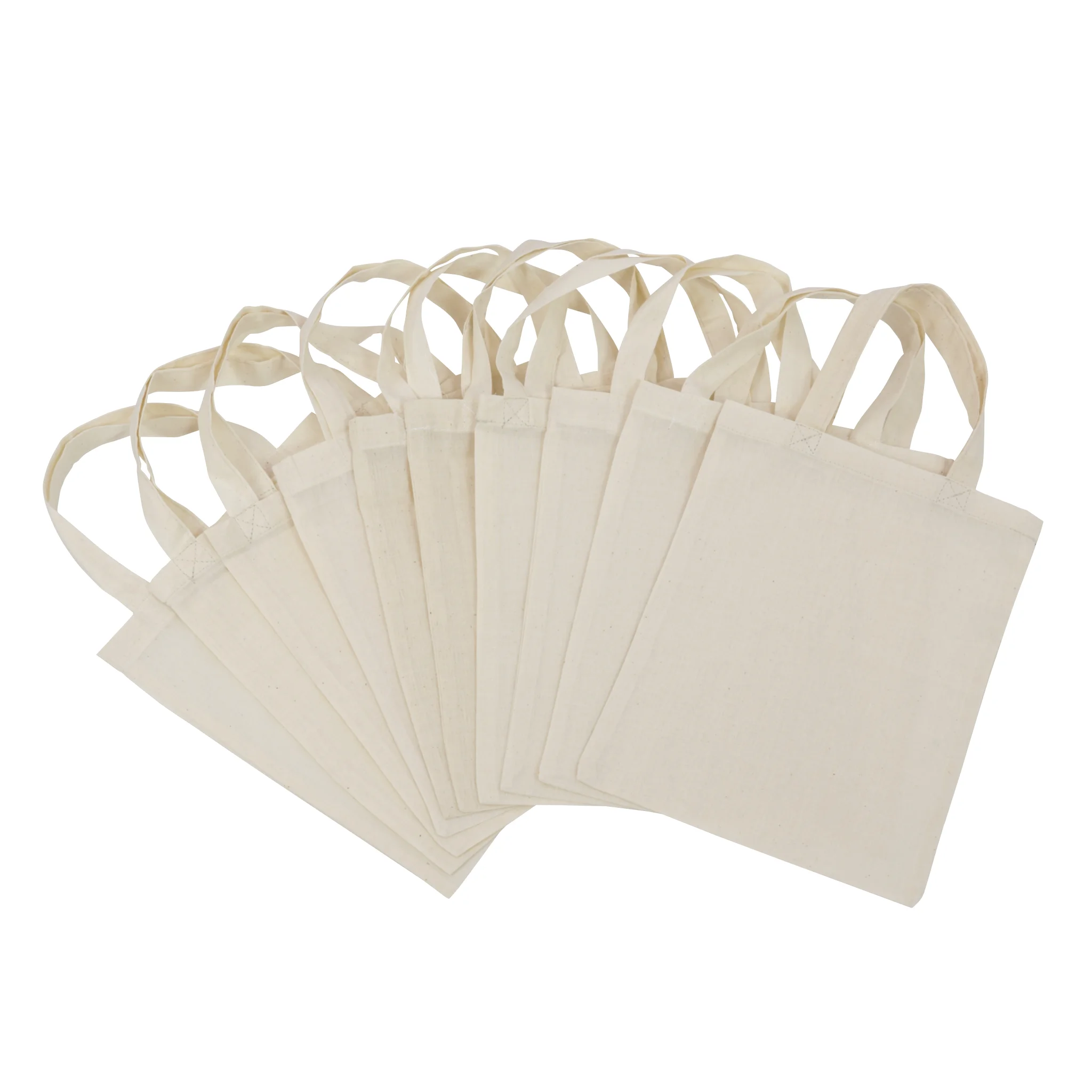 Canvas-Tasche, Taschenbeutel, unbefleckt, Tuchtasche, wiederverwendbare Tasche