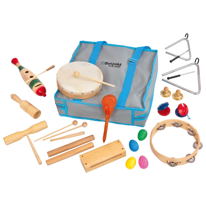Rhythmik-Tasche, mit 19 Instrumenten
