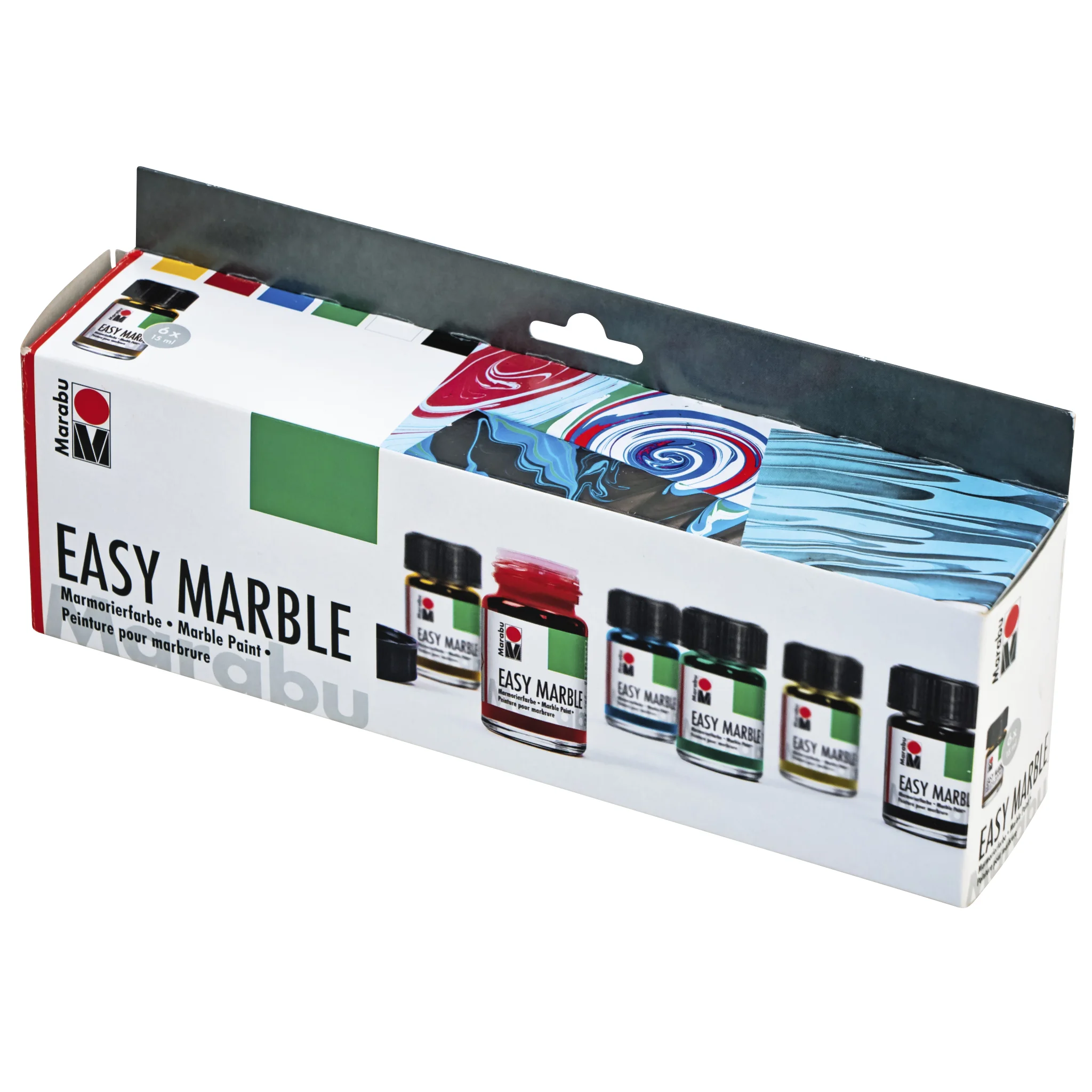 Malfarben, Marble-Effekt, Farbset, Acrylfarben, Set mit Farbstoffen