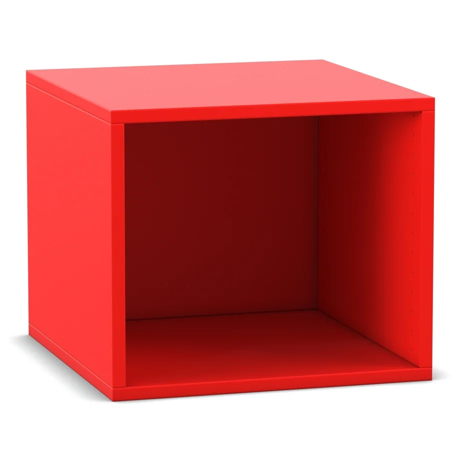 Cubby, Open shelf, Red, Storage box, Cube