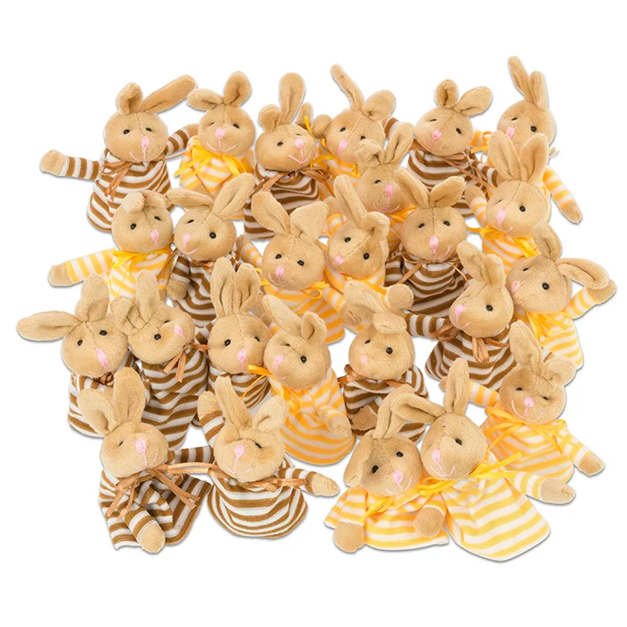 Kuscheltiere, Hase, Stofftier, Kuscheltier, Streifenmuster