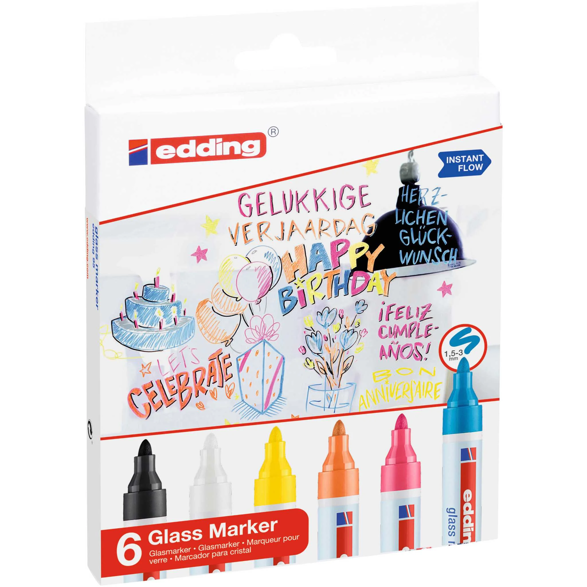 glasmarker, glasmarker-set, glasmarker, keilmarker, buntstift-ersatz