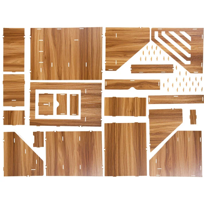 Holzfurnier, Spanplatte, Korpusplatte, Holzmaserung, Paneelkits
