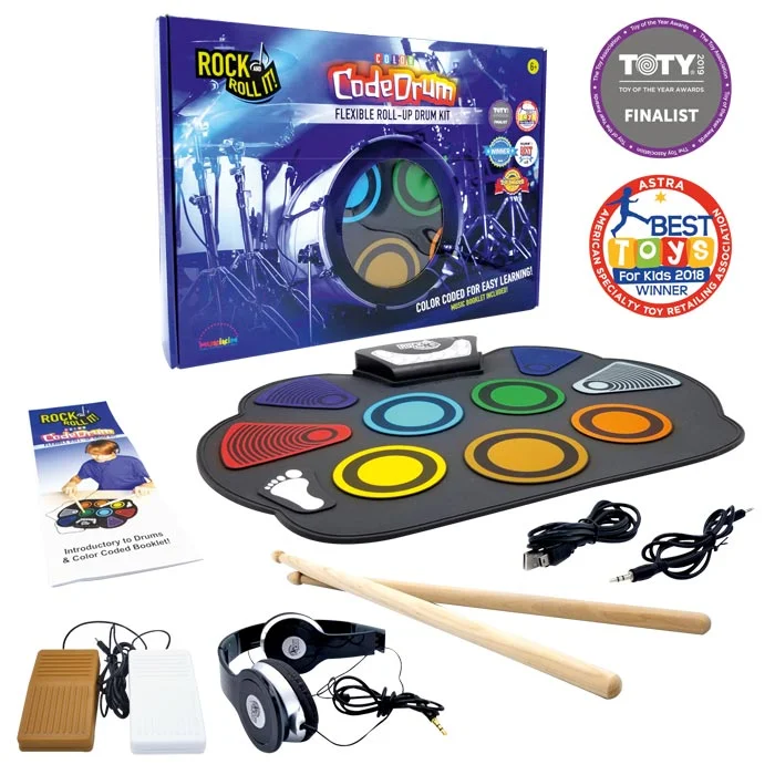 Schlagzeug, Drum Pad, Mini-Set, Elektronisches Schlaginstrument, Zubehör