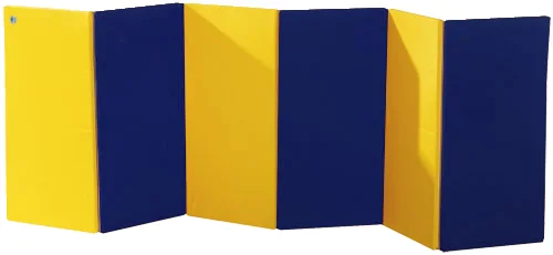 Paravent, Akustikpaneel, Farbfeld, Gelb, Blau
