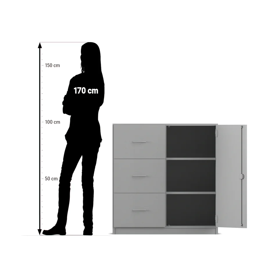 Seitenschrank, Schrank, Aufbewahrung, Schubladen, Sideboard
