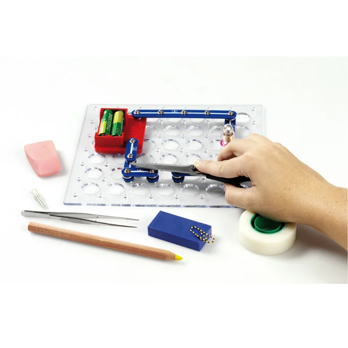 Experimentierkit, Wissenschaftsspielzeug, Snap-Circuit, Handwerkzeug, Mini-Roboterteile