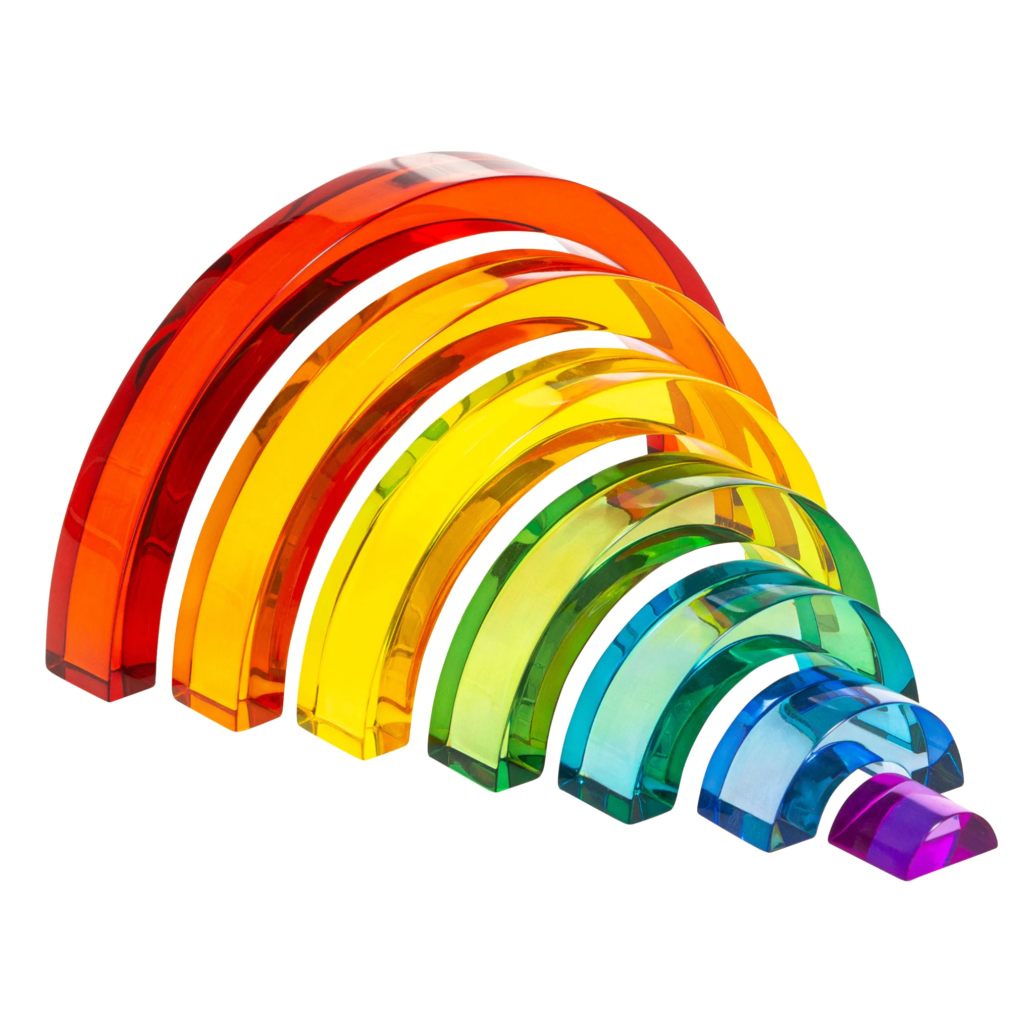 Acryl Regenbogen, 7-teilig