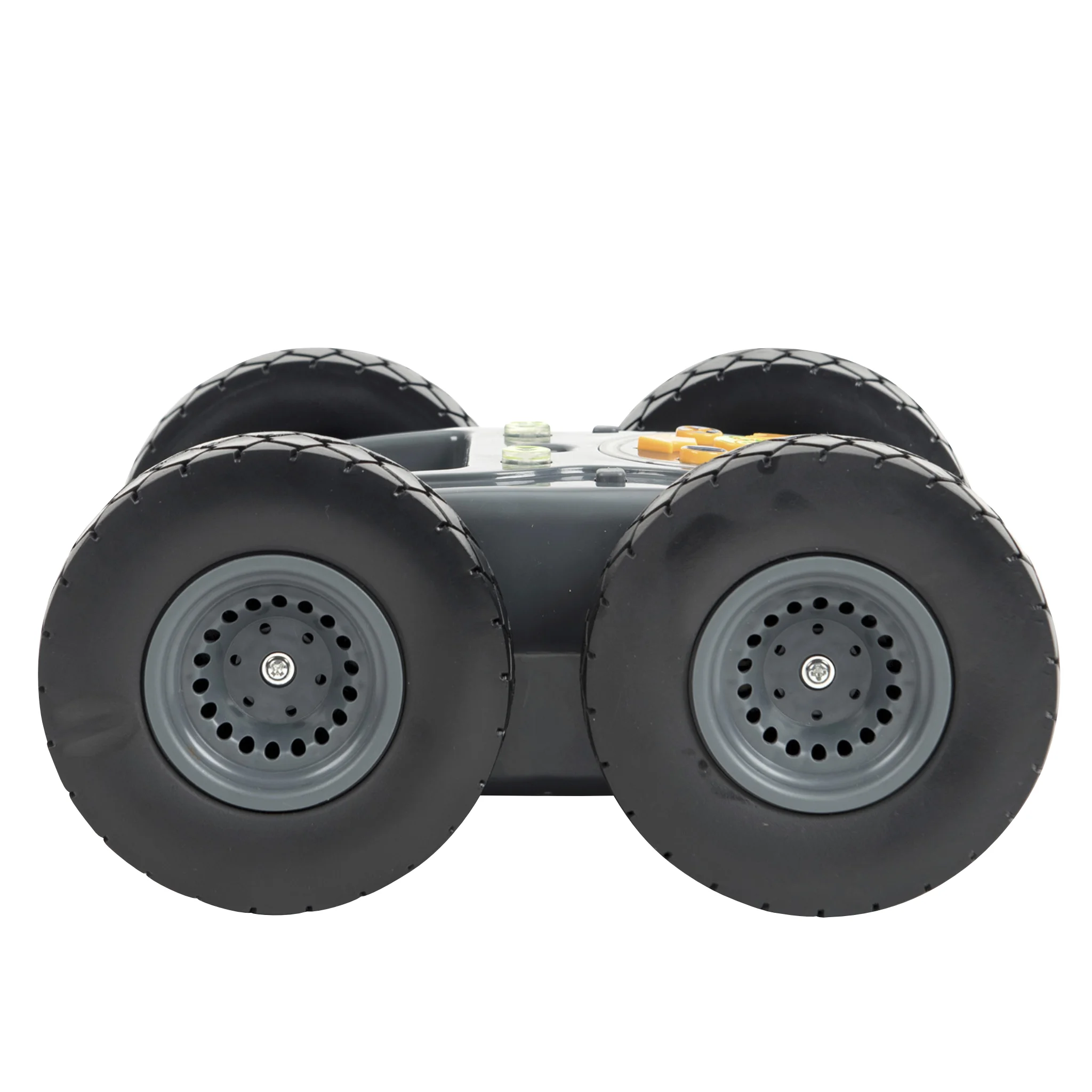 Quadrovarianter Robot, Rover, Laufräder, Gummireifen, Stufenloser Antrieb