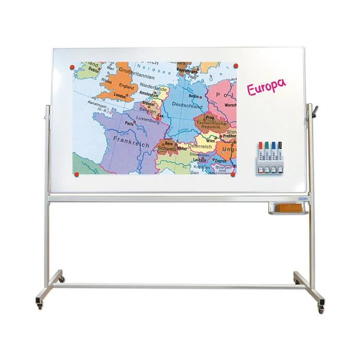 Whiteboard, Mobiler Whiteboard, Kartenposter, MarkerSet, MagnetischeTafel