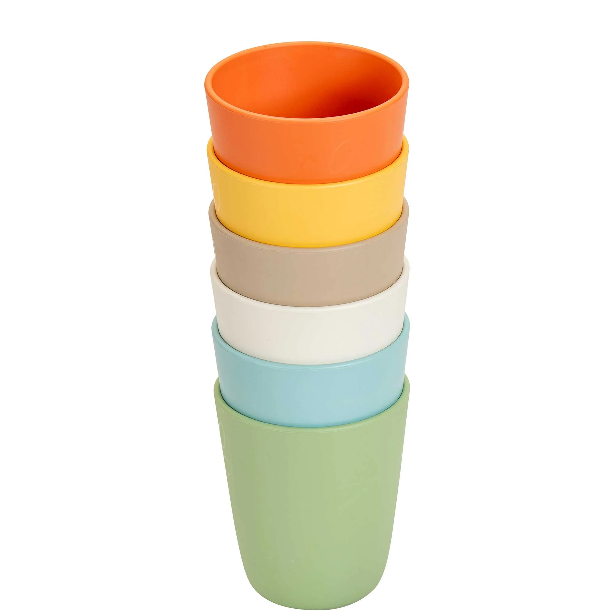 Becher, Stapelbecher, Kunststoff, Mehrfarbig, Kaffeebecher