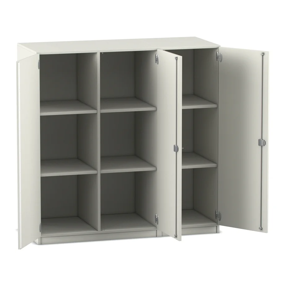 Schrank, Küchenschrank, Regal, Stahlregal, Schiebetüren