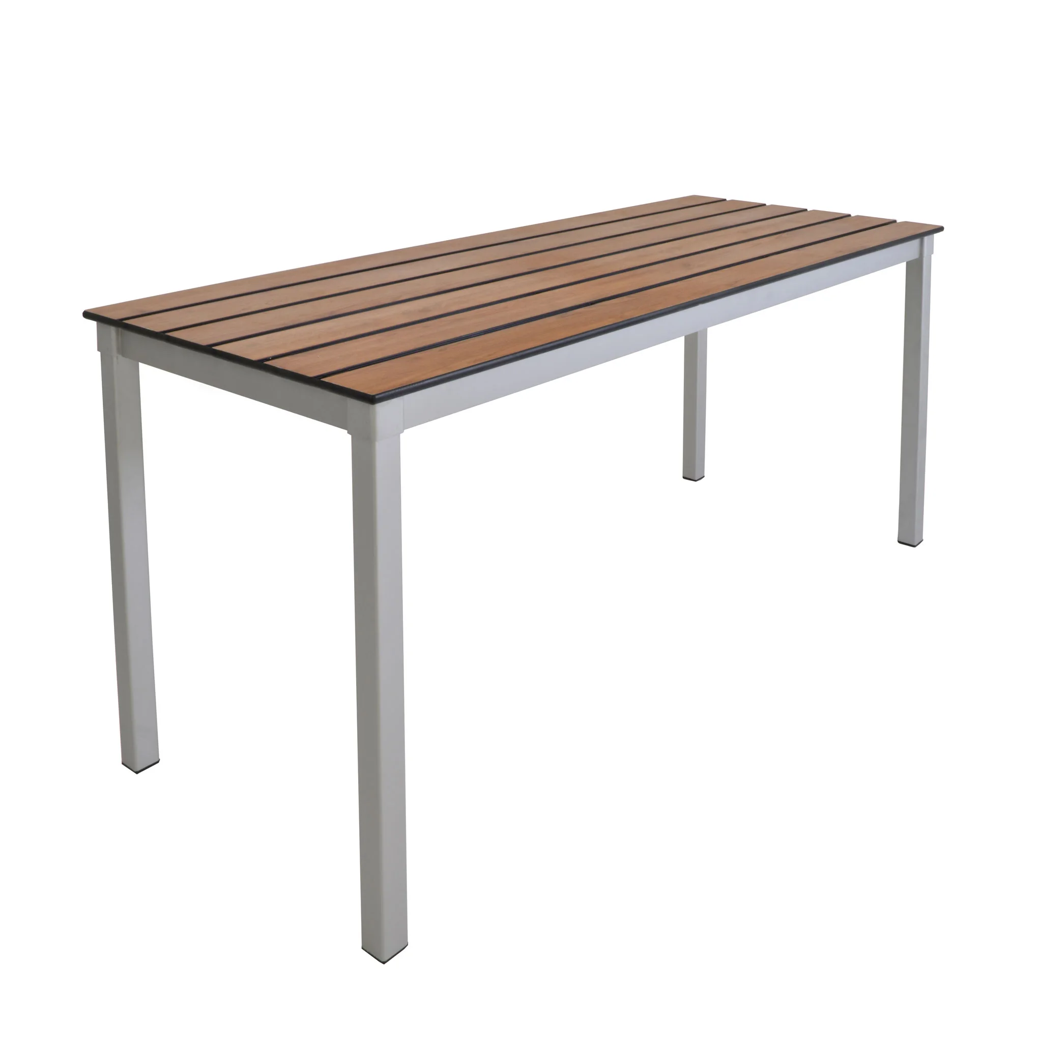Esstisch, Holztisch, Holzlatten, Metallbeine, Couchtisch-ähnlich